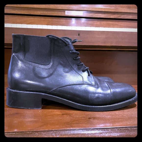 Saint Laurent black boot size 41 - Picture 1 of 5